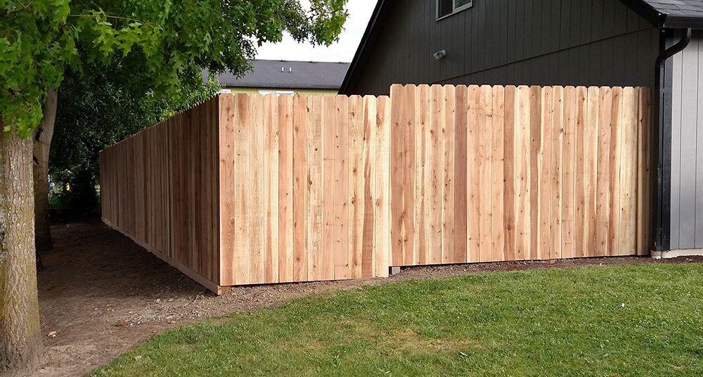 Traditional Wrap Around Fence Project